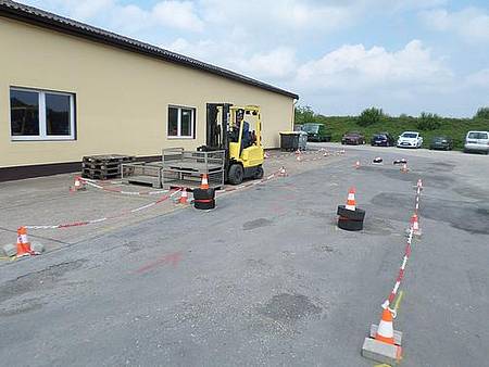 Staplerschulung Praxis