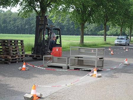 Staplerschulung Praxis