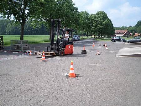 Staplerschulung Praxis