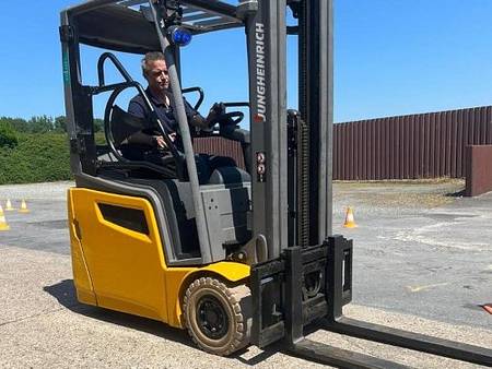 Staplerschulung Praxis