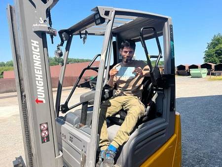 Staplerschulung Praxis