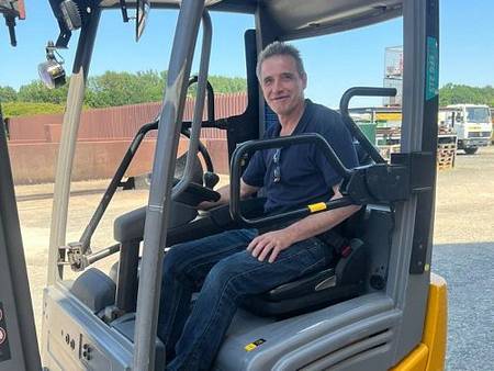 Staplerschulung Praxis